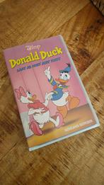 Donald Duck Laat je niet met rust VHS, Cd's en Dvd's, VHS | Kinderen en Jeugd, Gebruikt, Tekenfilm, Alle leeftijden, Ophalen of Verzenden