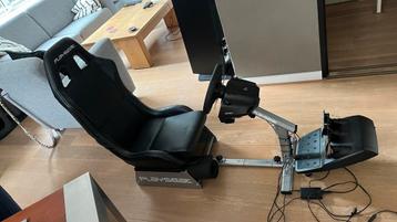Playseat Evolution en stuur Logitech G923 beschikbaar voor biedingen