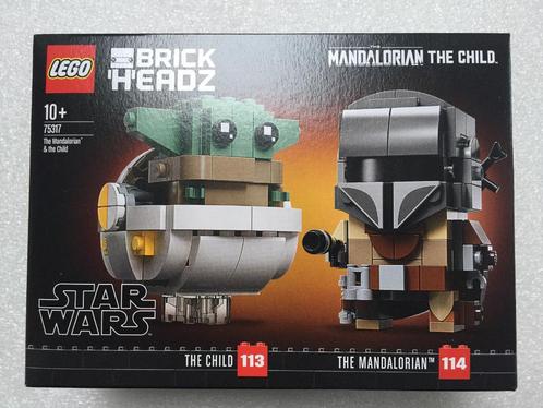 LEGO️®️ Brickheadz 75317 The Mandalorian & The Child *Nieuw*, Kinderen en Baby's, Speelgoed | Duplo en Lego, Nieuw, Lego, Complete set