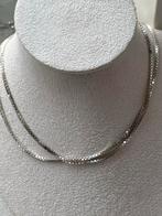 Zilveren Venetiaans Collier - 70 cm, Sieraden, Tassen en Uiterlijk, Kettingen, Verzenden, Zo goed als nieuw, Zilver