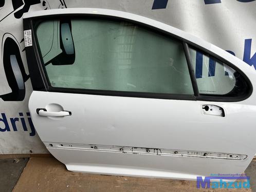 PEUGEOT 207 WIT Rechts rechter deur portier 3 deurs, Auto-onderdelen, Carrosserie en Plaatwerk, Deur, Peugeot, Gebruikt, Ophalen