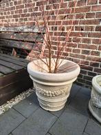 Plastic plantenbak, Tuin en Terras, Bloembakken en Plantenbakken, Kunststof, Gebruikt, Minder dan 30 cm, Rond