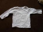 Wit basic shirt in maat 68, Ophalen, Zo goed als nieuw, Meisje, Shirtje of Longsleeve