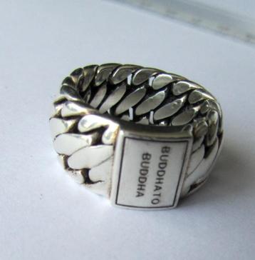 925 zilveren Buddha to Buddha Ben Ring maat 20! ZGAN beschikbaar voor biedingen