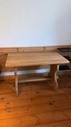 Houten tafel / bureau, Huis en Inrichting, Bureaus, Ophalen, Zo goed als nieuw