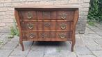 Antiek kastje met 3 lades koper beslag, 72x33bx57h, Ophalen
