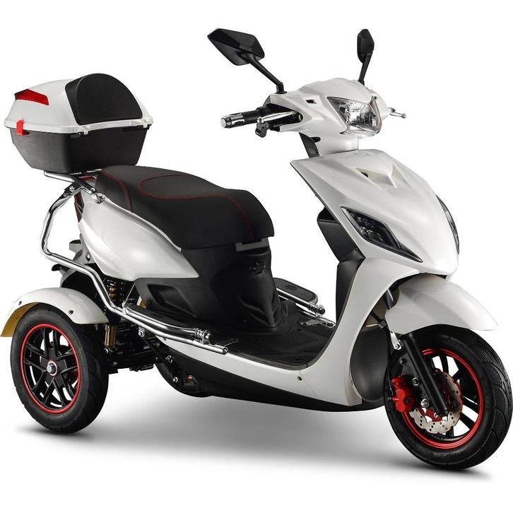IVA T3 Wit scooter / scootmobiel rijklaar thuis afgeleverd, Fietsen en Brommers, Snorfietsen en Snorscooters, Nieuw, Overige merken