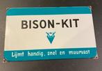 Emaille bord bison kit ( langcat), Antiek en Kunst, Antiek | Emaille, Ophalen