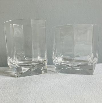 Villeroy en Boch vintage whiskeyglazen Dover kristal beschikbaar voor biedingen
