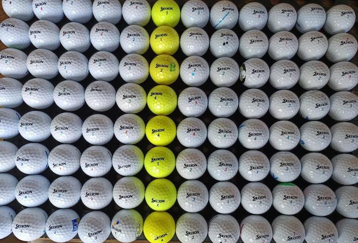 Srixon Mix Lakeballs 96 stuks, Sport en Fitness, Golf, Gebruikt, Bal(len), Overige merken, Ophalen of Verzenden