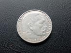 2 Reich Mark 1938 Zilver #2, Postzegels en Munten, Munten | Europa | Niet-Euromunten, Ophalen of Verzenden, Duitsland, Zilver
