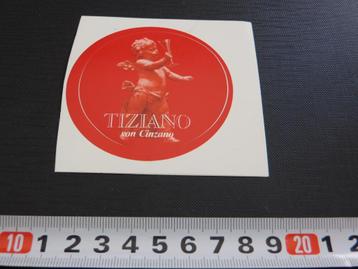 sticker TIZIANO von Cinzano  beschikbaar voor biedingen