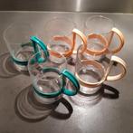 5 theeglazen, Ophalen of Verzenden, Glas, Overige stijlen