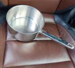 Demeyere Steelpan 18 cm, Huis en Inrichting, Keuken | Potten en Pannen, Ophalen of Verzenden, Gebruikt, Rvs, Keramische plaat