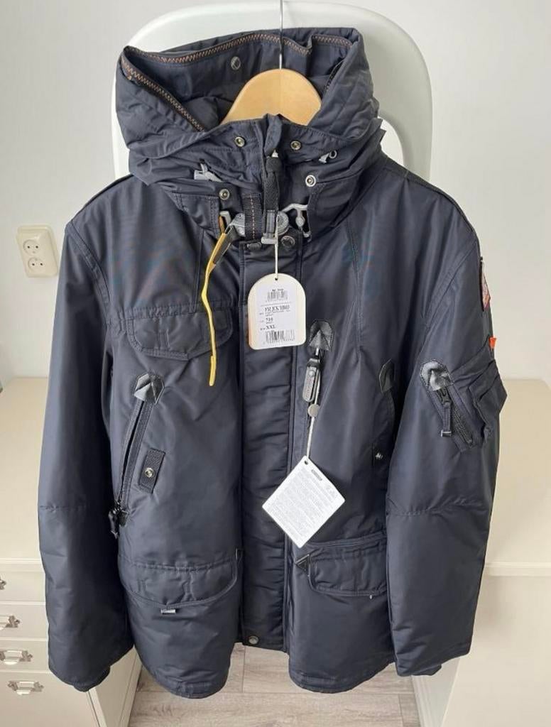 Parajumpers Masterpiece Right Hand | Maat XXL | Nieuw | €599, Kleding | Heren, Jassen | Winter, Nieuw, Overige maten, Blauw, Ophalen of Verzenden