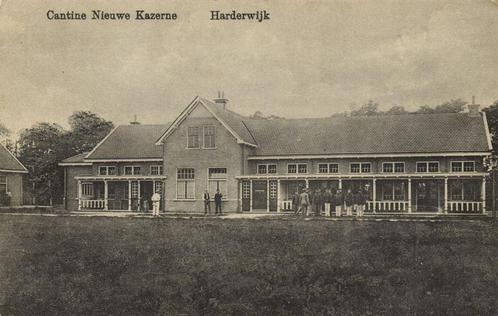 Cantine Nieuwe Kazerne - Harderwijk - volk - ongelopen, Verzamelen, Ansichtkaarten | Nederland, Ongelopen, Gelderland, 1920 tot 1940