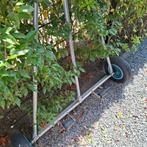 Opknapper Zeilbootje met Trailer & Zeil, Watersport en Boten, Roeiboten, Ophalen, Gebruikt, Polyester, Met aanhanger of trailer