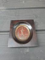 Antiek Rococo schilderijtje fontein, 19e eeuw, Ophalen of Verzenden