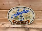 Anchor Porter Reclamebord, Verzamelen, Ophalen of Verzenden, Gebruikt, Reclamebord, Plaat of Schild, Overige merken