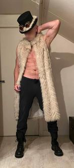 Bontjas met hoed, themafeest, kinky, Bitch, Wasteland, Ophalen of Verzenden, Zo goed als nieuw