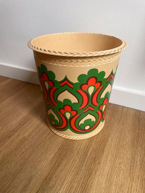 Emsa prullenbak jaren ‘70 vintage, Huis en Inrichting, Woonaccessoires | Prullenbakken, Zo goed als nieuw, Ophalen of Verzenden