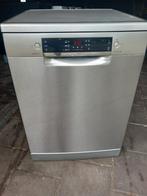 Rvs Vaatwasser Bosch Serie 4, Ophalen, Voorspoelprogramma, 60 cm of meer, Minder dan 10 liter