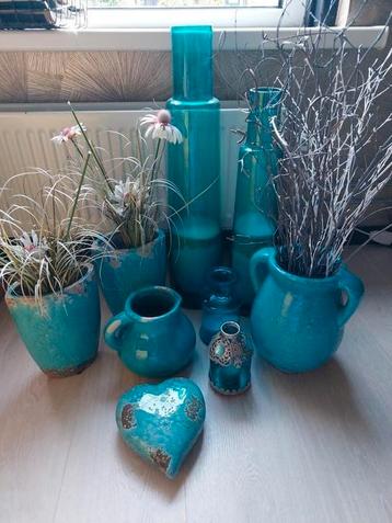 Gave turquoise woonkamer set merk: Brynxz  beschikbaar voor biedingen