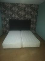 boxspring en hoofd boord, Huis en Inrichting, Slaapkamer | Boxsprings, Ophalen, Gebruikt, 90 cm, Eenpersoons