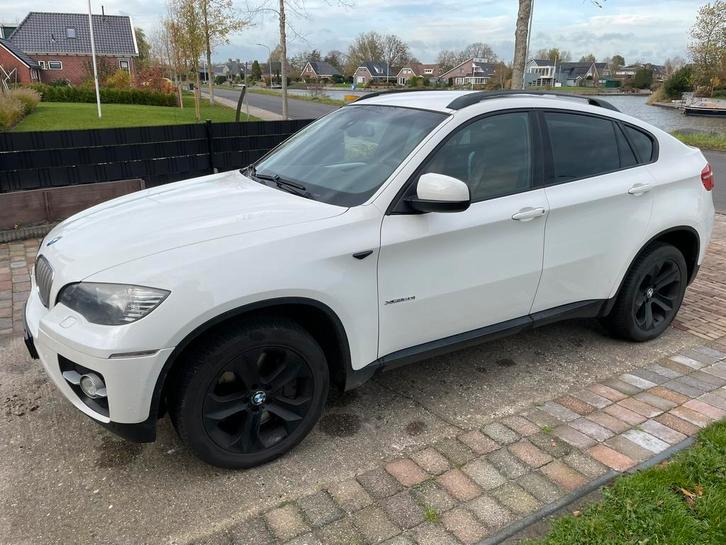 BMW X6 4.4 Xdrive 50I AUT 2008 Wit, Auto's, BMW, Particulier, X6, 4x4, ABS, Achteruitrijcamera, Adaptieve lichten, Adaptive Cruise Control