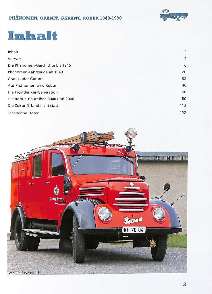 Phänno, Ello , Phänomen, Granit, Garant, Robur 1949 - 1990, Ophalen of Verzenden, Nieuw, Frank Eonicke, Vrachtwagen