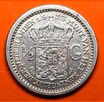 halve gulden 1913 wilhelmina, Postzegels en Munten, Munten | Nederland, ½ gulden, Verzenden, Zilver, Koningin Wilhelmina