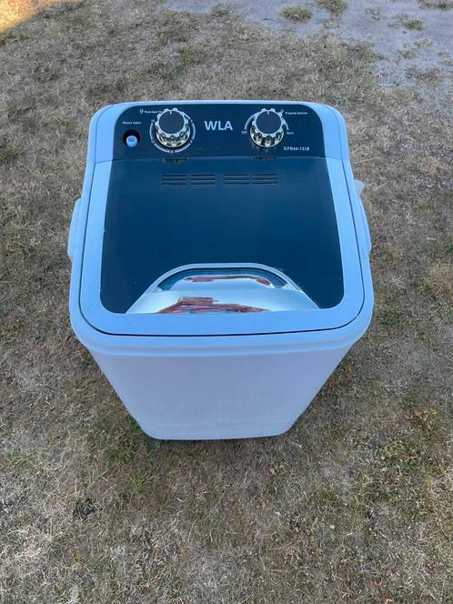 Camping wasmachine met centrifuge, Witgoed en Apparatuur, Wasmachines, Zo goed als nieuw, Minder dan 4 kg, 90 tot 95 cm, Minder dan 1200 toeren