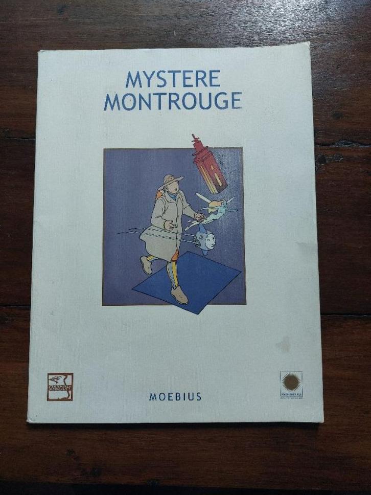Moebius portfolio Mystere Montrouge, Boeken, Stripboeken, Zo goed als nieuw, Eén stripboek, Ophalen of Verzenden