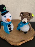 Lichtbol hond of sneeuwpop gehaakt, Hobby en Vrije tijd, Breien en Haken, Ophalen of Verzenden, Nieuw, Haken, Overige typen