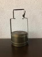 Tabaksdoos met inhoud., Antiek en Kunst, Antiek | Koper en Brons, Ophalen, Koper