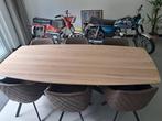 Eettafel deens ovaal - 250x100cm massief eiken - NIEUW, Huis en Inrichting, Tafels | Eettafels, Eikenhout, Rechthoekig, Nieuw