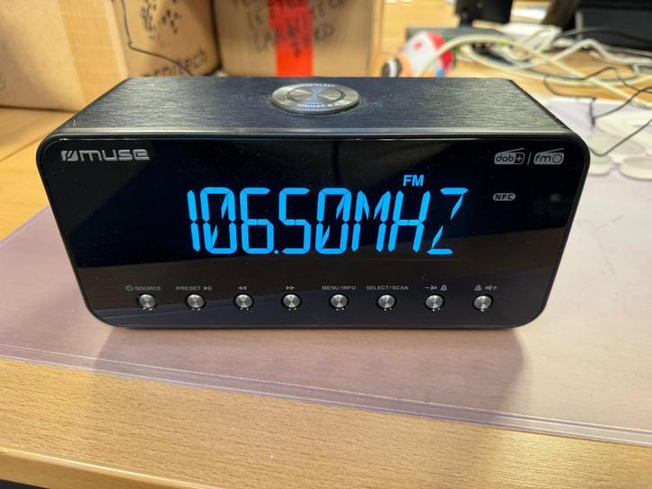 DAB+ Radio - Muse M-196 DBT, Audio, Tv en Foto, Radio's, Zo goed als nieuw, Radio, Ophalen of Verzenden