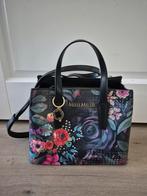 Melli Mello Handtas met Bloemenprint, Ophalen of Verzenden, Zo goed als nieuw, Zwart, Handtas