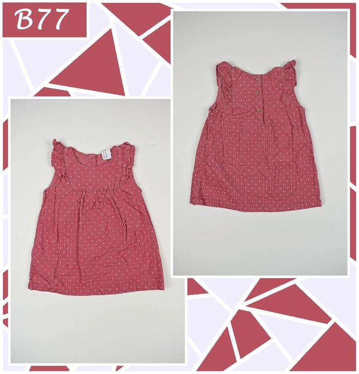 (B77) Maat 68. H&M jurkje, Kinderen en Baby's, Babykleding | Maat 68, Zo goed als nieuw, Meisje, Jurkje of Rokje, Ophalen of Verzenden