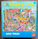 That's Life puzzel Uitverkoop 1000 compleet, Ophalen of Verzenden, 500 t/m 1500 stukjes, Zo goed als nieuw, Legpuzzel