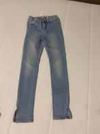 NAME IT BLAUW SKINNY JEANS,MAAT: 128, Kinderen en Baby's, Kinderkleding | Maat 128, Broek, Meisje, Ophalen of Verzenden, Zo goed als nieuw