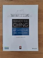 Architecture  Form, Space & Order, Francis D.K. Ching, Ophalen of Verzenden, Zo goed als nieuw, Architectuur algemeen, Francis D.K. Ching