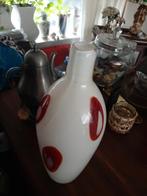 Mooie Murano vaas, Huis en Inrichting, Wit, Ophalen of Verzenden, Minder dan 50 cm, Glas