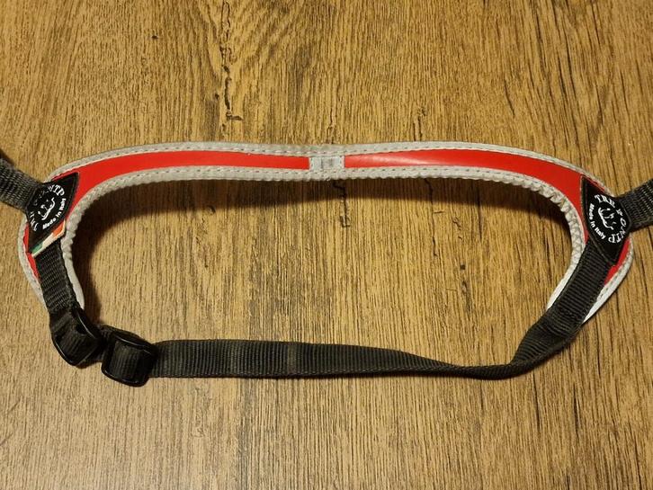 ZGAN Tre Ponti Tuigje rood met reflectie maten op de foto's, Dieren en Toebehoren, Hondenhalsbanden en Penningen, Zo goed als nieuw