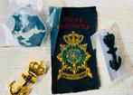 Korps Mariniers Setje Emblemen -4, Verzenden, Marine, Nederland, Embleem of Badge