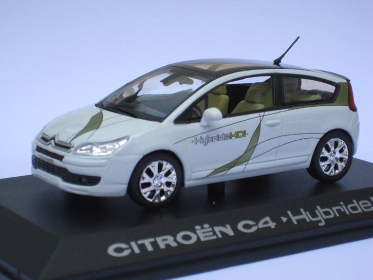 Citroen C4 concept car Hybride Altaya Norev 1:43, Hobby en Vrije tijd, Modelauto's | 1:43, Nieuw, Auto, Norev, Ophalen of Verzenden