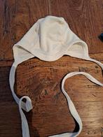 Wollen zijde mutsje newborn wit, Maat 62, Jongetje of Meisje, Nieuw, Ophalen of Verzenden