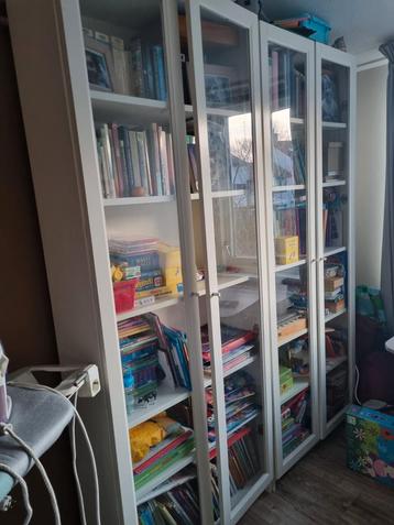 Ikea Billy Boekenkast met glazen deuren