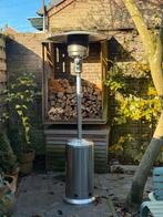 Terrasverwarmers RVS Eurom Gas - 14kW - 2 stuks, Tuin en Terras, Terrasverwarmers, Ophalen, Gebruikt, Gas, Vloer
