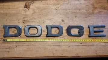 DODGE letters voor oldtimer beschikbaar voor biedingen